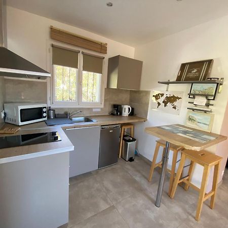 Studio Pied Village Eze - Dans Villa Recente - Parking Gratuit Екстериор снимка